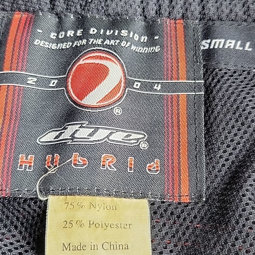 DYE HYBRID Core Division Paintball Pants 2004 RARE Size Small - Picture 13 of 14